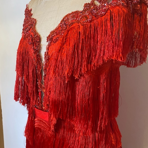 Teuta Matoshi Red Dress - Picture 5 of 16